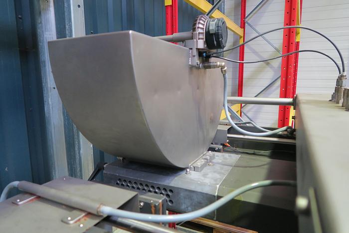 Used Hacos Depositor for chocolate or cream centres