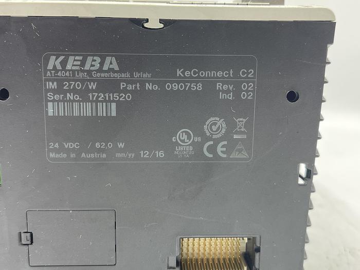 Used Keba IM 270/W 090758
