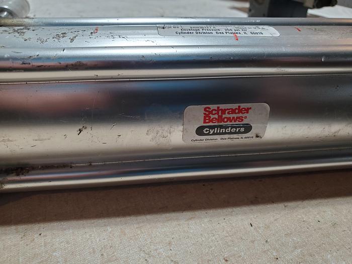 Used Schrader Bellows Econo-Ram 2 FW2C1U8541 7 .375 Pneumatic Cylinder