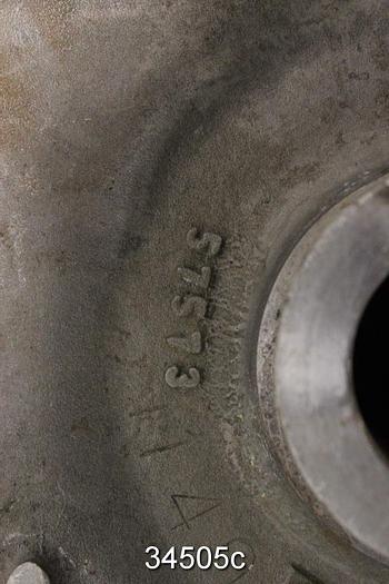 Used Goulds 3175 Impeller, 6x12x14, 4-Vane, 14" Diameter, Pattern 57573 #34505