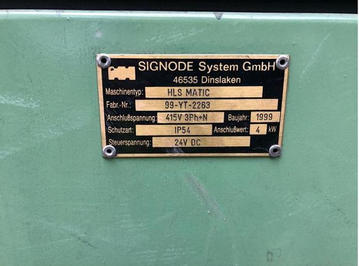 Gebraucht 1999 Signode HLS-Matic 1 Verpackungsmaschinen