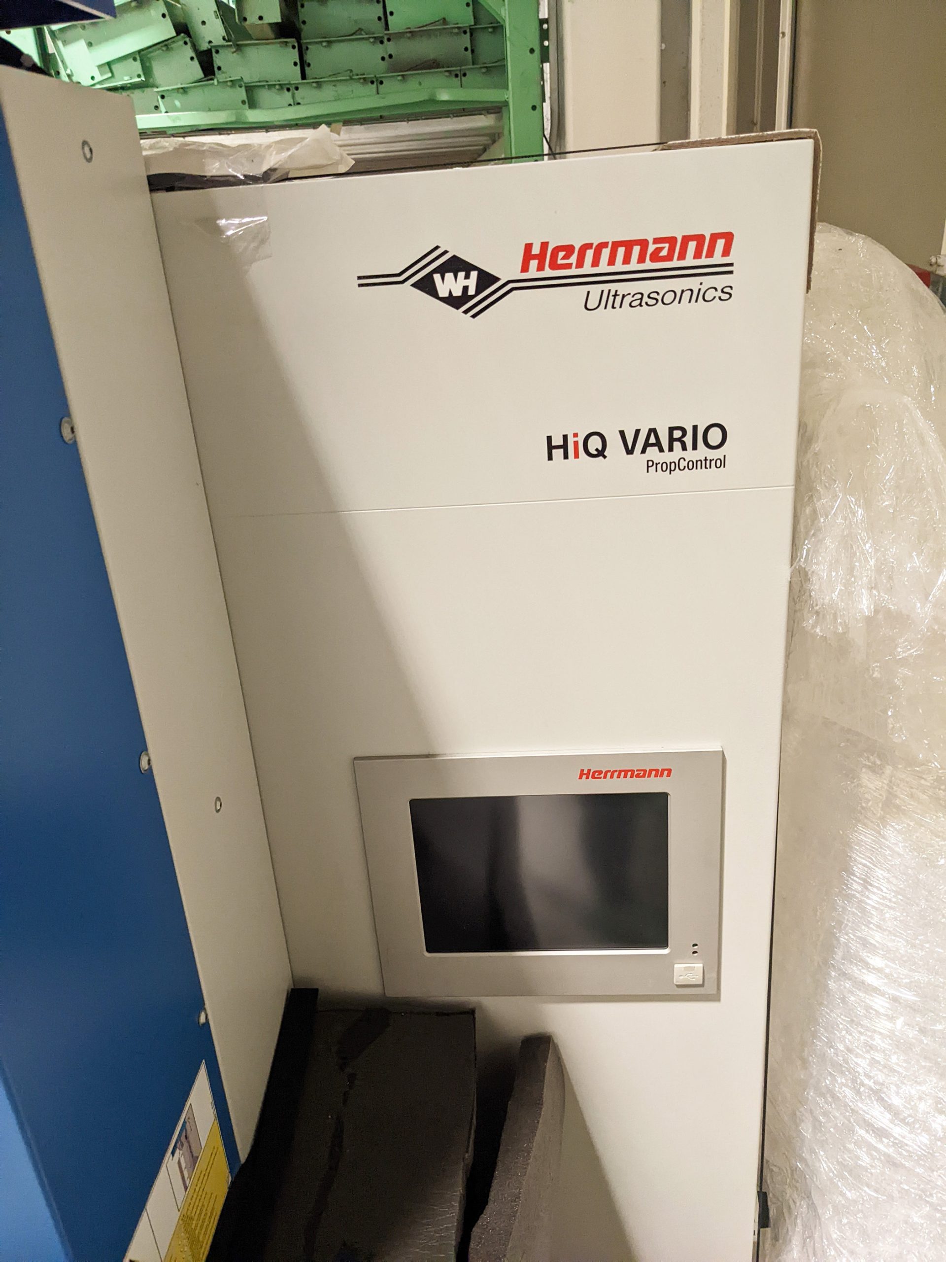 Used 2014 Hermann Ultrasonics HiQ Vario PropControl Ultrasonic Welder