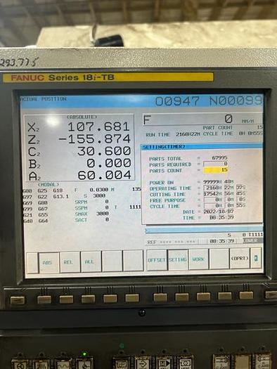Used 2005 NAKAMURA-TOME WT-300