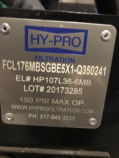 Used HY-PRO FLUID CONDITIONING HIGH VICOSITY FILTER CART