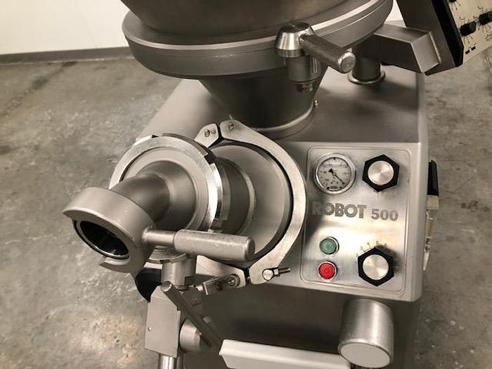 Used VEMAG # YF-100 FOOD PRODUCTION EXTRUDER FILLER. only @ AMERICA'S STEAM KETTLE HEADQUARTERS !