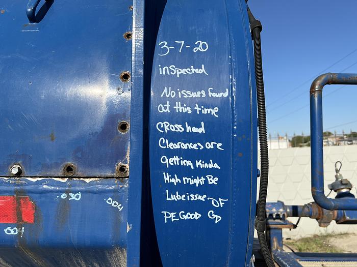 Used 2018 Gardner Denver 2500QHD Quintuplex Frac Pump #002