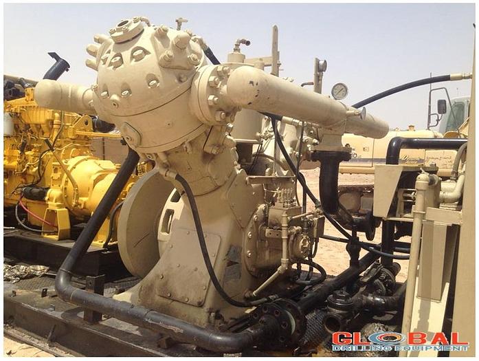 Used Item 0499 : McKenzie Skid Mounted Air Compressor / Booster