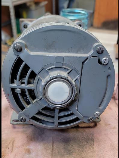 Used DAYTON CAPACITOR START A.C.MOTOR 9K560 1/2HP 3450RPM WITH PUMP ATTACHMENT (103)