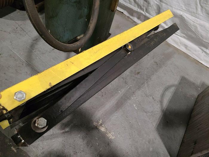 Used Scissor Lift Work Table 30" x 12" Lifting Platform