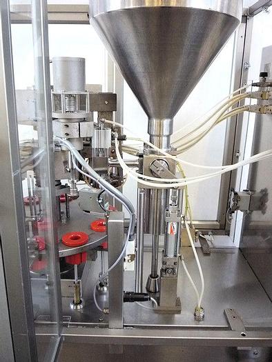 Used J 12757 E - Tube Filler TGM E250 MATIC for Plastics