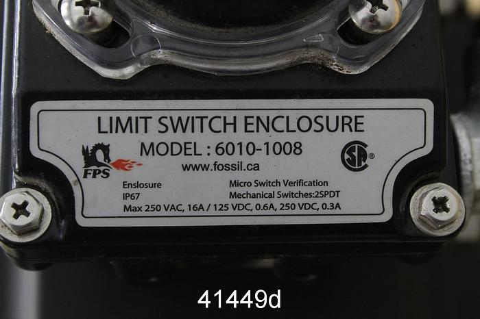 Used Fps Model 9650-0480-2507-0015 4" Ball Valve #41449