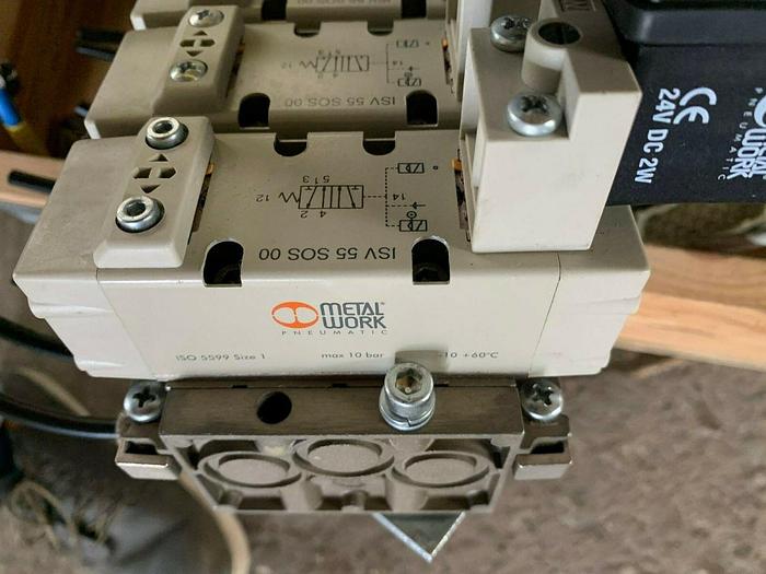 Used 1 x Metal Work ISV 55 SOS 00 Valve