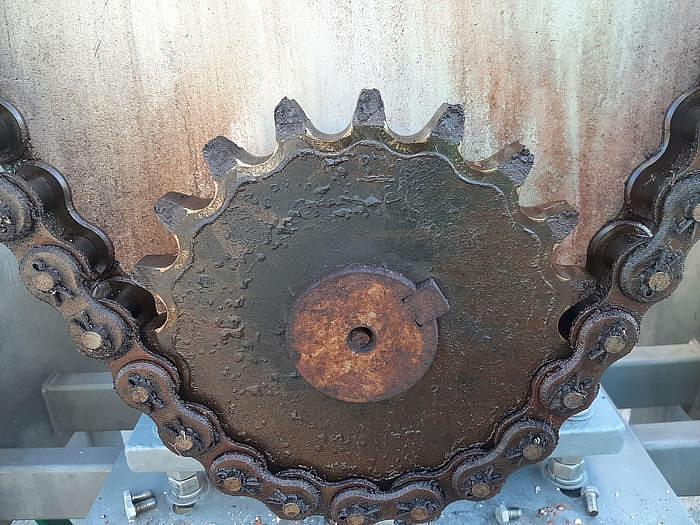 Used 100 CU. FT. DOUBLE RIBBON BLENDER - S/S - 50 HP