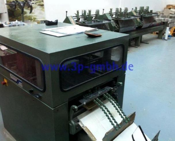Used Muller Martini 1509 saddle stitcher 1981