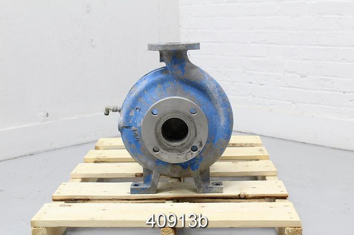 Used Rueck 2196 MTO 2x3x10, CD4M Casing, 5-Vane 10" Impeller #40913