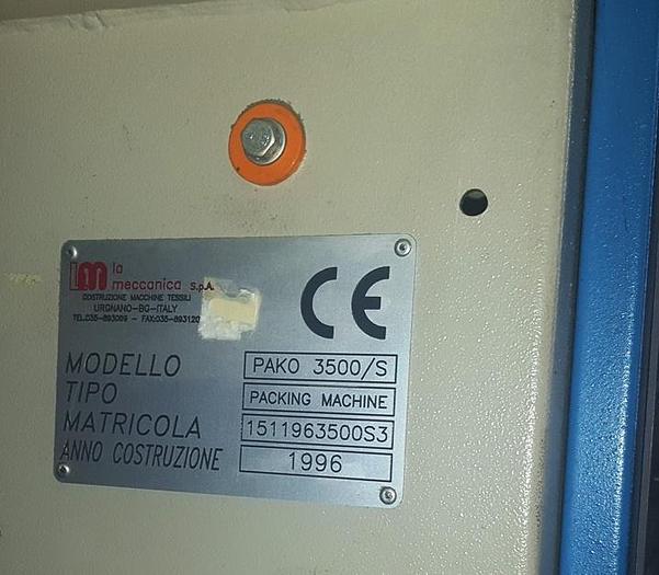 Used WRAPPING MACHINES 2001 LA MECCANICA PAKO 3500/S