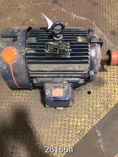 Used Marathon 8VC286TTFN6580BDL AC Motor, 20 Hp, 575 Volts, 1174 Rpm, Frame 286T #26186