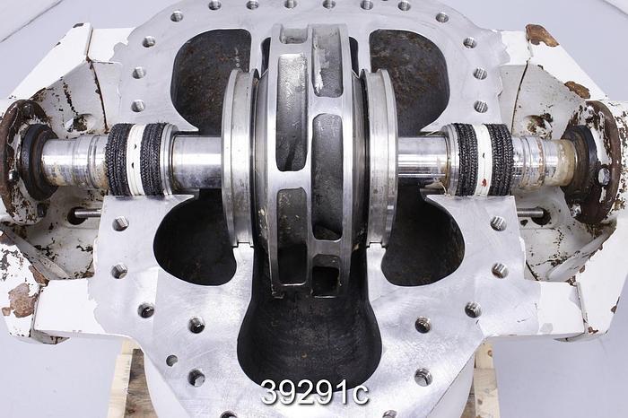 Used Sulzer ZPP10-250 Split Case Pump, Duplex Steel Casing, 10x12 #39291