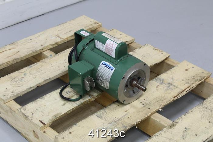Used Lightnin 2722875PSP Top Mount Agitator Motor, .25Hp, 1750Rpm, 115/230Volts #41243