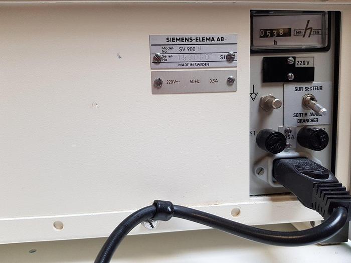 Gebraucht Siemens Elema AB Servo Ventilator 900 D Beatmungsgerät auf Trolley