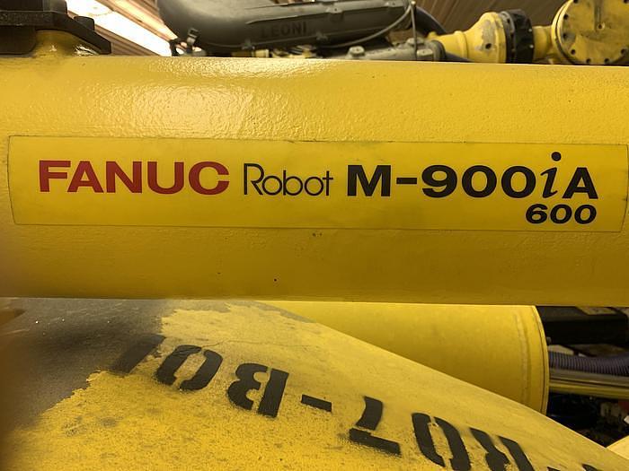 Used 2011 FANUC M900iA/600 6 AXIS CNC ROBOT WITH R30iA CONTROLLER