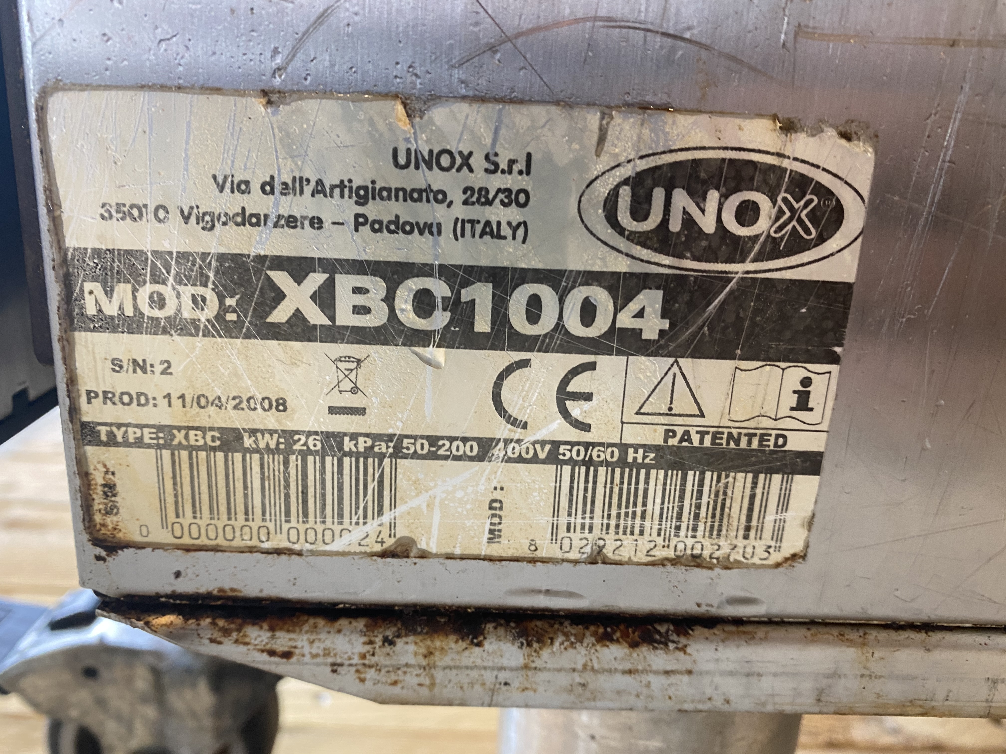 Begagnad 2008 Unox XBC1004 #1356