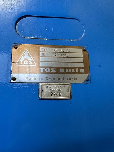 Used BRUGT KARUSSELDREJEBÆNK FABRIKAT TOS, MODEL SKJ 10 NC