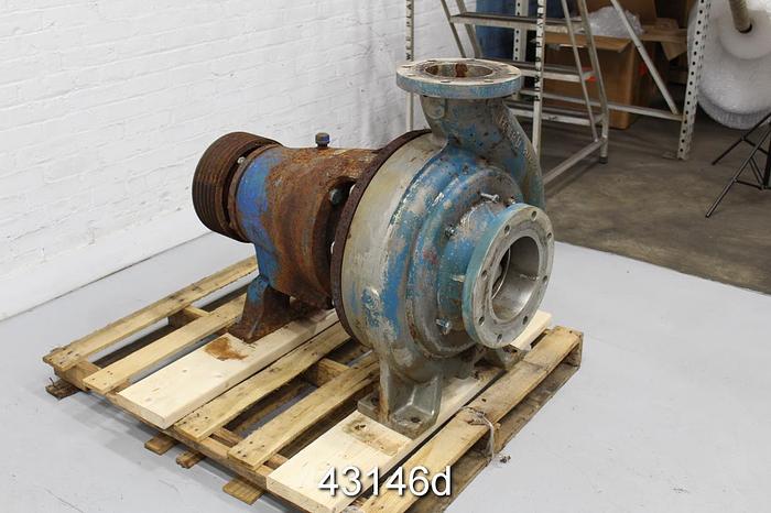 Used Goulds 3175 6x8x14 Pump, Stainless Steel Casing #43146