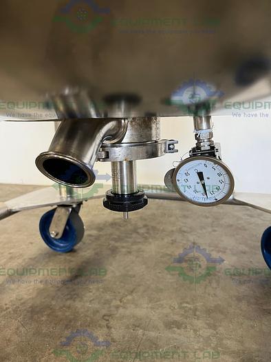 Used DCI 200 L Stainless Steel Jacketed Reactor Mixing Tank w/ PharMix Agitator