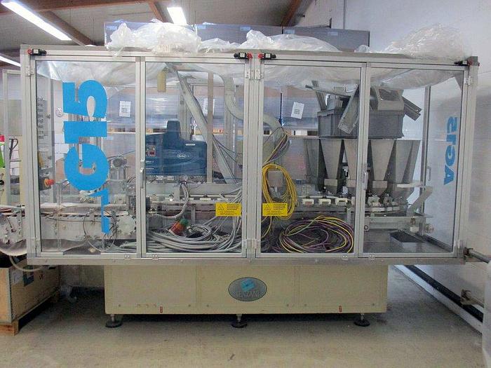 Used Senzani Flip Top Cartonner for candy