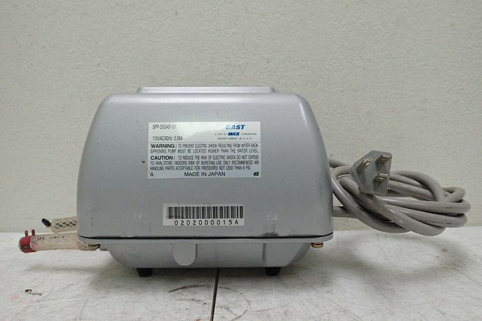 Used Gast DDL Linear SPP-25GAS-101 Vacuum Pump