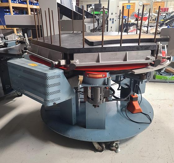 Used Brackett Circular Padder 19" with Chiller, 1997