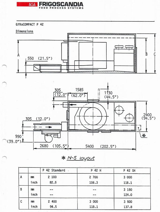 Used 1990 Frigoscandia GYRoCOMPACT P42