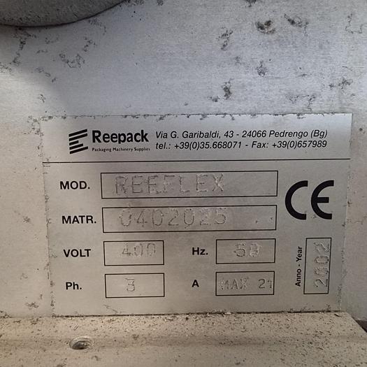 Refurbished 2002 Reepack Tray selaer Reflex 100 A