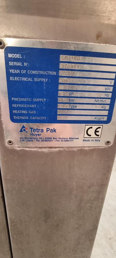 Used 2004 TETRA PACK GM 160