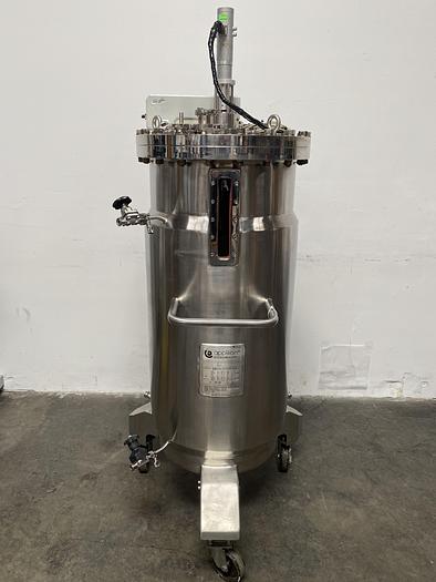Used Applikon  250 LTR Jacketed Reactor w/ Agitator