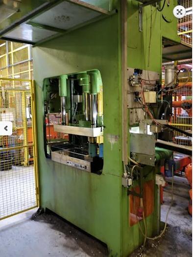 Used USED HYDRAULIC PRESS, MANUF. STENHØJ, MODEL LP 100/40 T, SERIAL NO.…