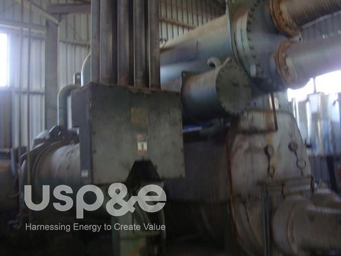 Used 66.9 MW 1992 Used GE LM5000-STIG Natural Gas Turbine Combine Cycle Plant