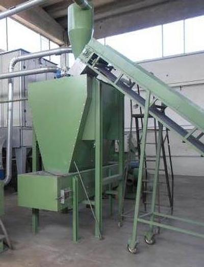 Usato Impianto riciclaggio lattine, tappi ed altri metalli