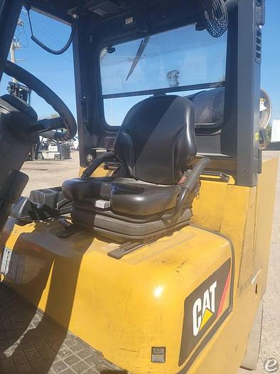 Used 2021 LP Gas Cat GC55K-STR Cushion Tire 4 Wheel Sit Down (Indoor Warehouse)