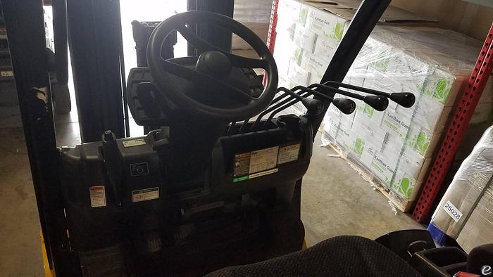 Used 2015 LP Gas Yale GLC050 Cushion Tire 4 Wheel Sit Down (Indoor Warehouse)