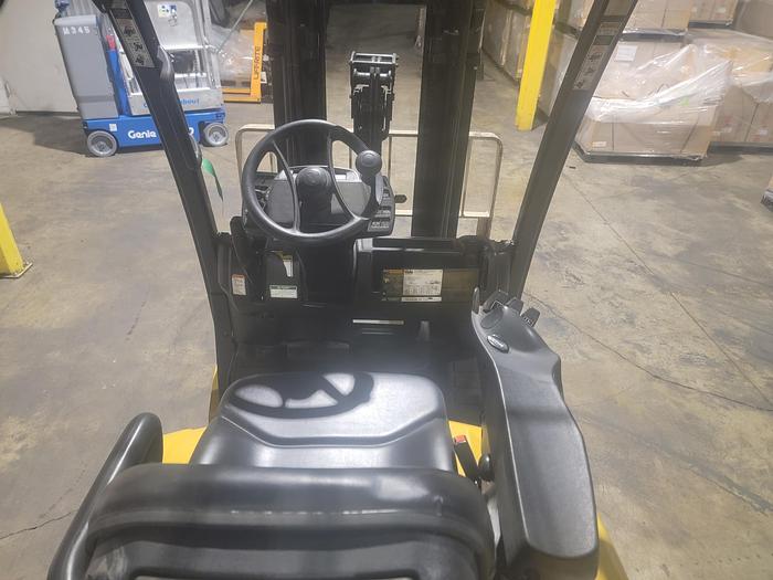 Used 2016 LP Gas Yale GLC050VXNDSE083 Cushion Tire 4 Wheel Sit Down (Indoor Warehouse)