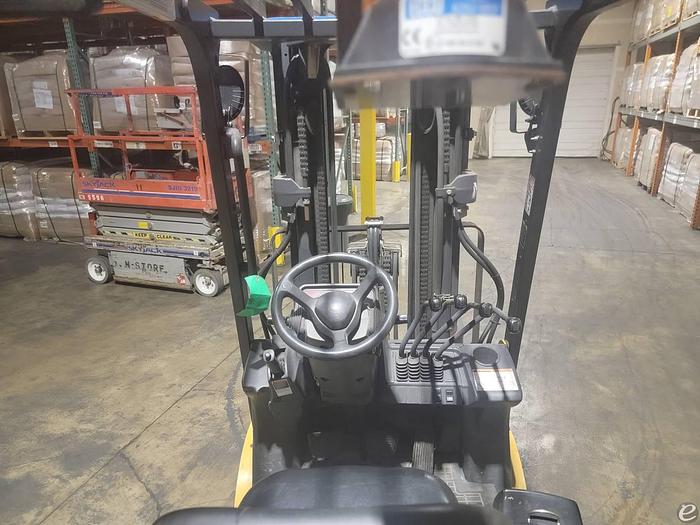 Used 2018 LP Gas Cat 2C5000 Cushion Tire 4 Wheel Sit Down (Indoor Warehouse)