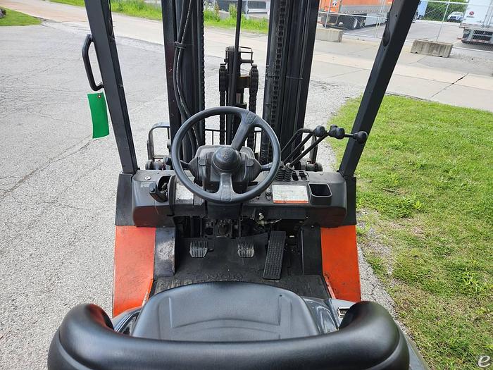 Used 2008 LP Gas Toyota 7FGCU35-BCS Cushion Tire 4 Wheel Sit Down (Indoor Warehouse)