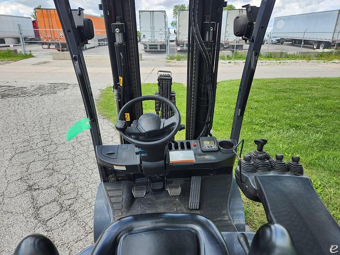 Used 2014 LP Gas Toyota 8FGCU30 Cushion Tire 4 Wheel Sit Down (Indoor Warehouse)