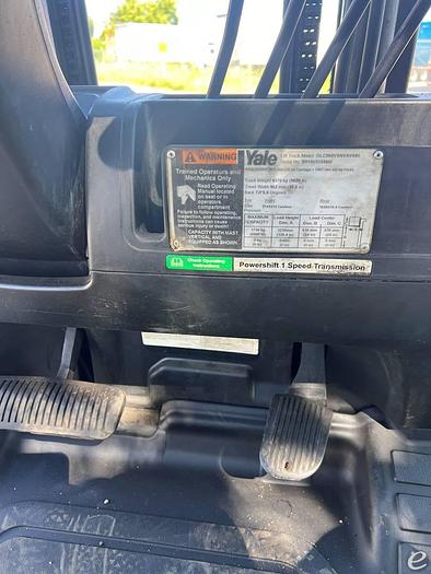 Used 2014 LP Gas Yale GLC060VXNVAV086 Cushion Tire 4 Wheel Sit Down (Indoor Warehouse)