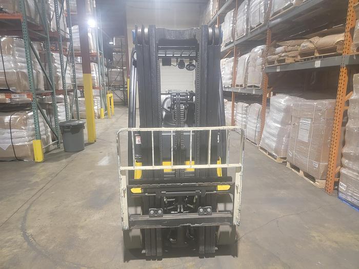 Used 2016 LP Gas Yale GLC050VXNDSE083 Cushion Tire 4 Wheel Sit Down (Indoor Warehouse)