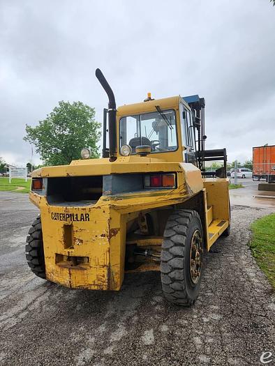 Used 2005 Diesel Cat DP-150 Pneumatic Tire 4 Wheel Sit Down