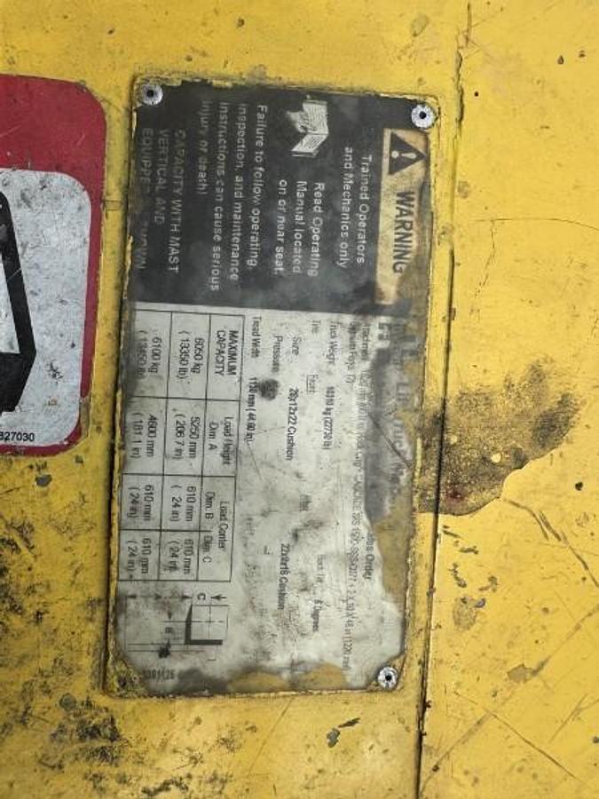 Used 2002 LP Gas Hyster S-155XL2 Cushion Tire 4 Wheel Sit Down (Indoor Warehouse)