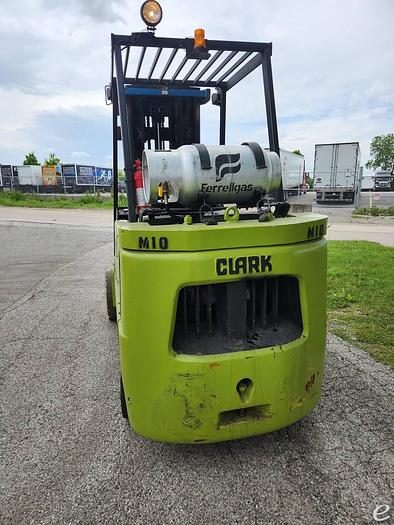 Used 1986 LP Gas Clark C500-100 Cushion Tire 4 Wheel Sit Down (Indoor Warehouse)